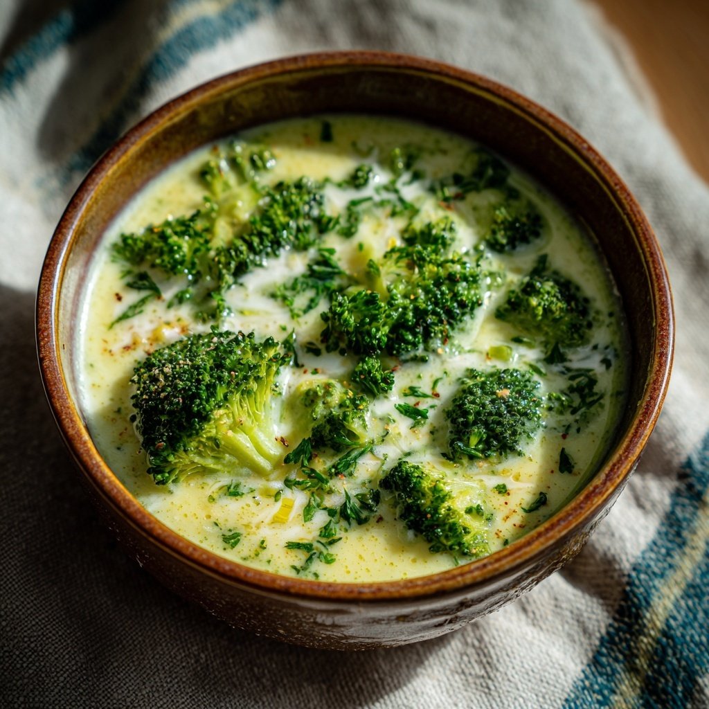 Brokkoli Suppe Mit Frischkäse
