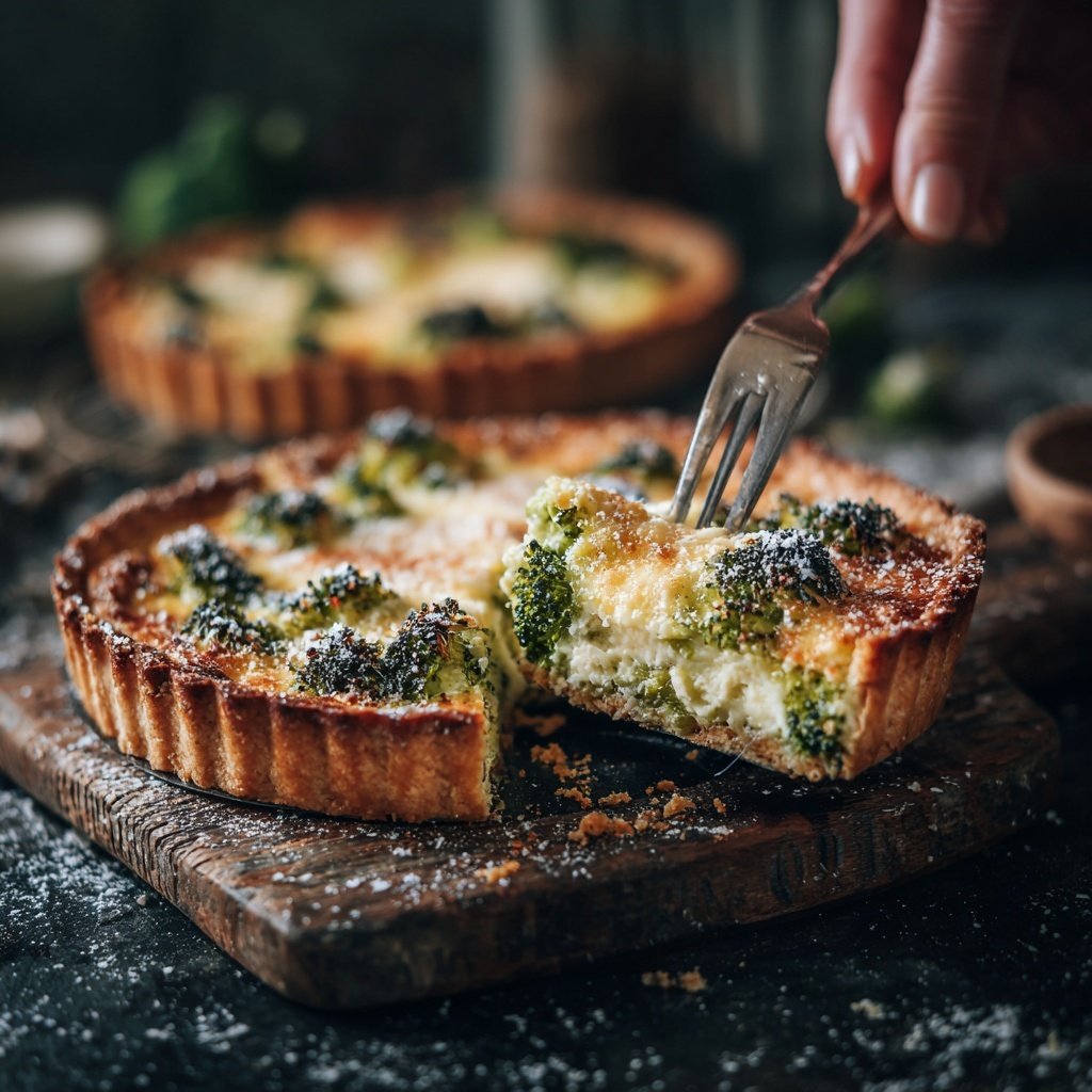 Brokkoli Quiche Ohne Boden