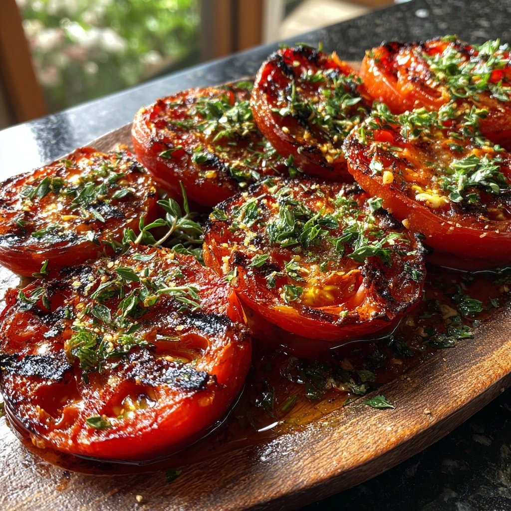 Gegrillte Tomaten Mit Kräutern