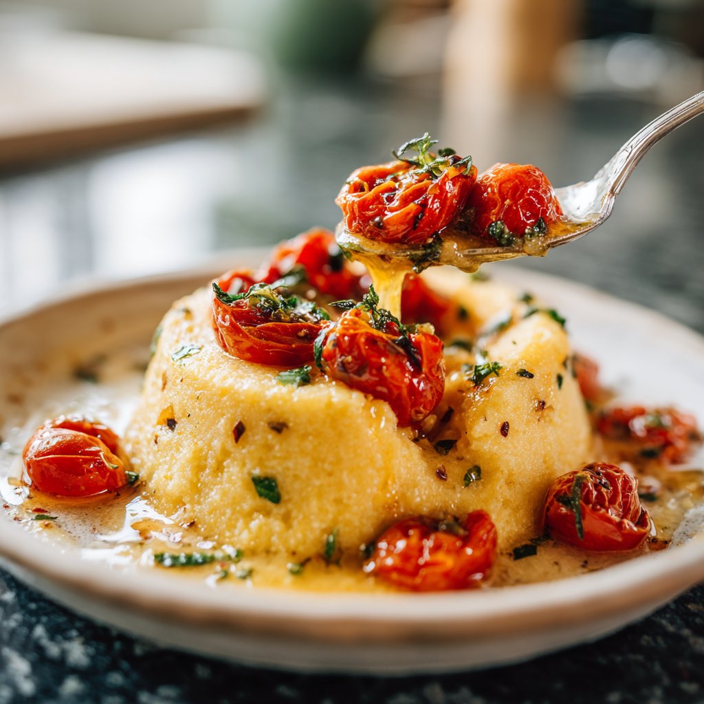 Polenta mit Tomaten