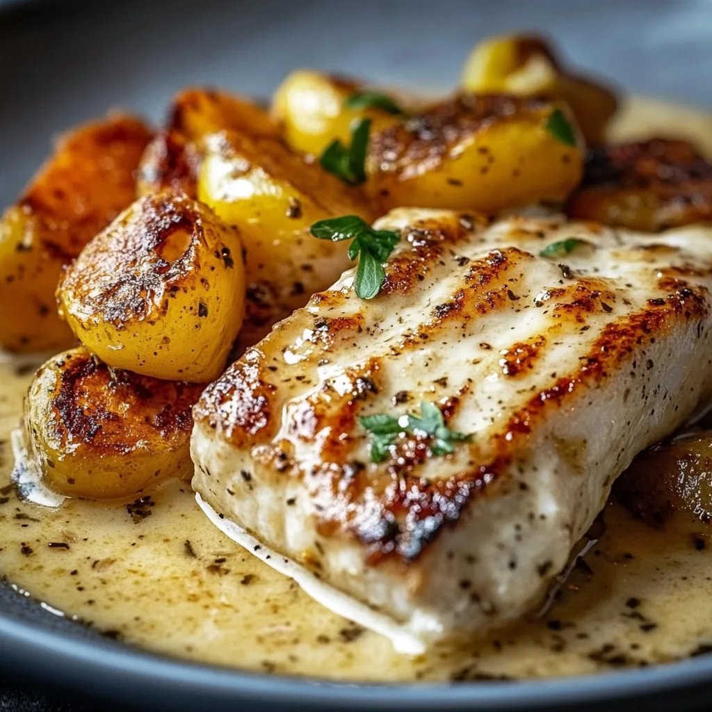 Hähnchenfilet in Frischkäse-Parmesan-Soße