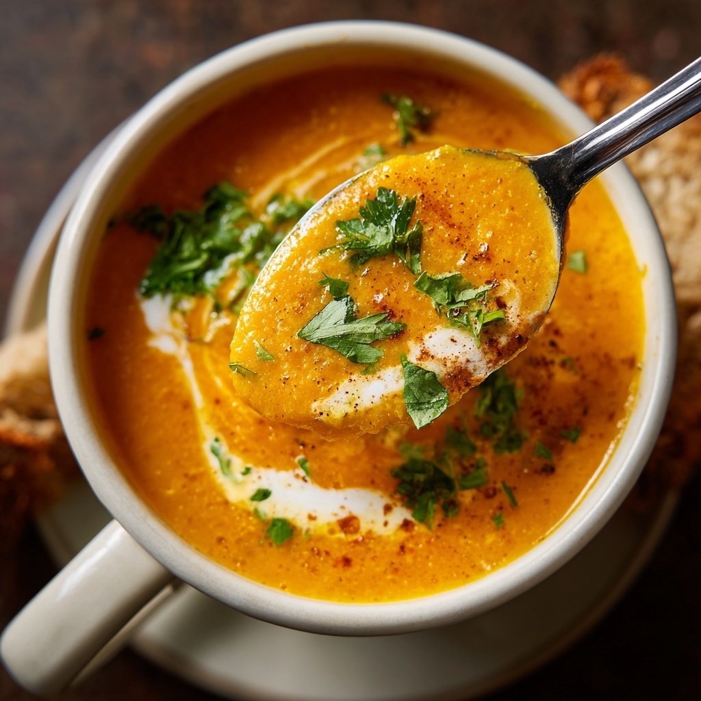 Karotten Suppe Mit Curry