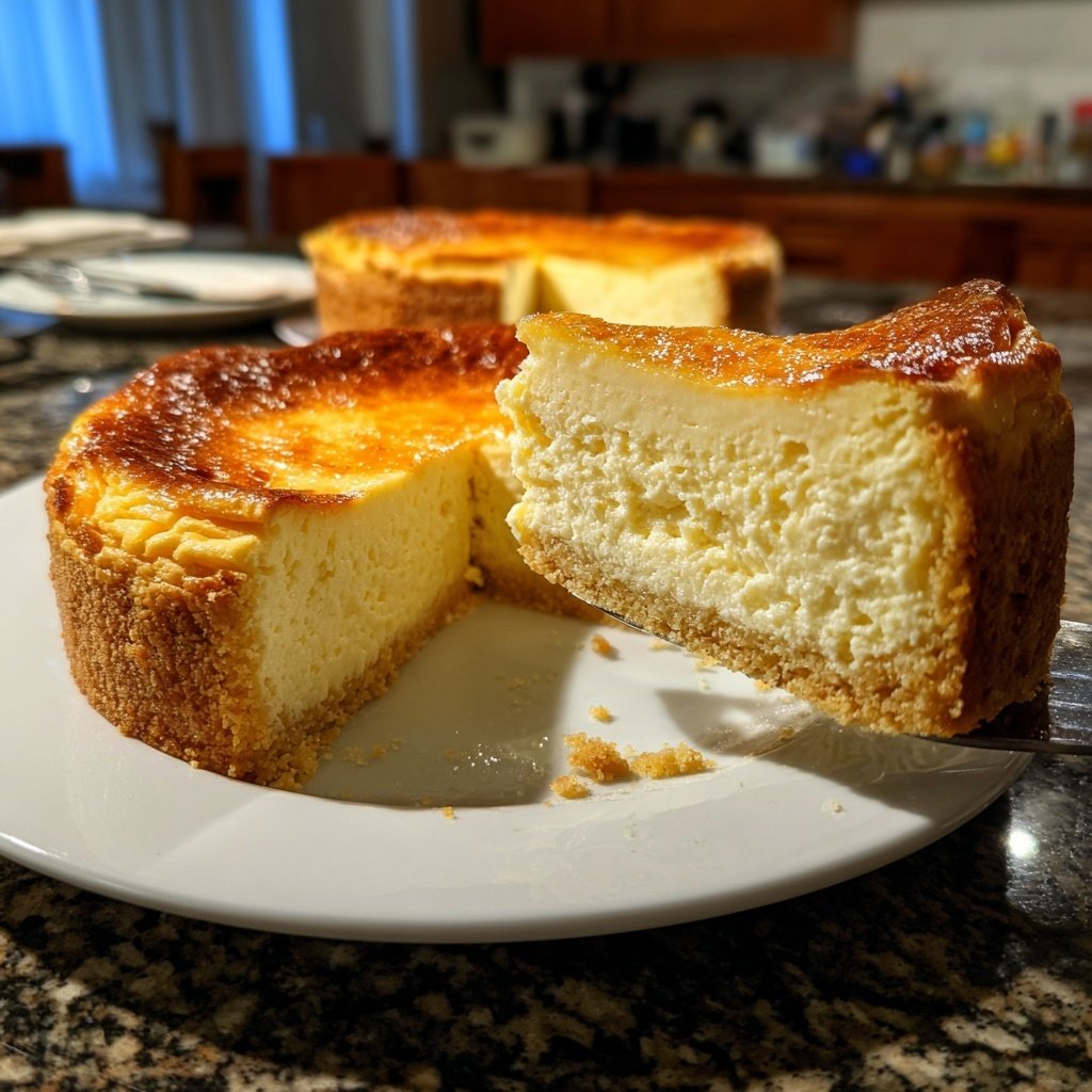 Käsekuchen klassisch gebacken