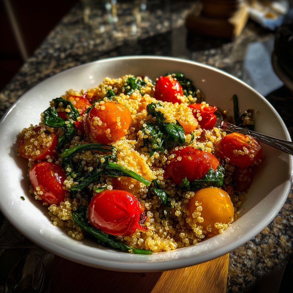 Kalorienarmes Abendessen Mit Quinoa