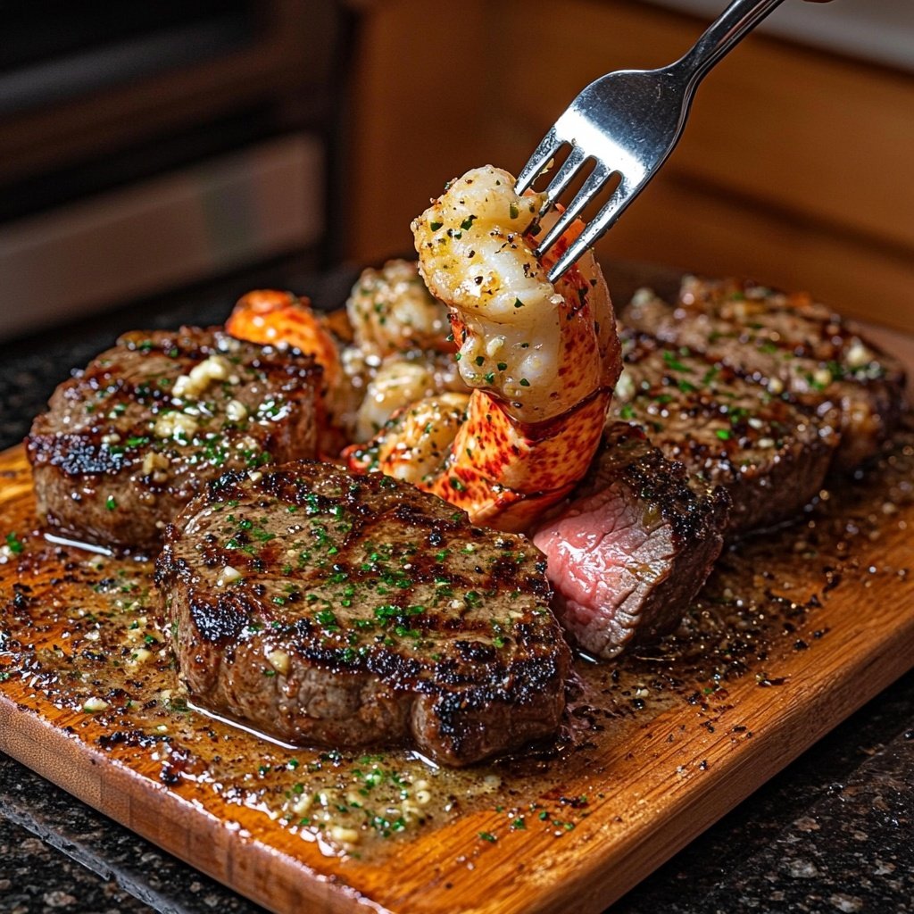 Surf and Turf für Gäste