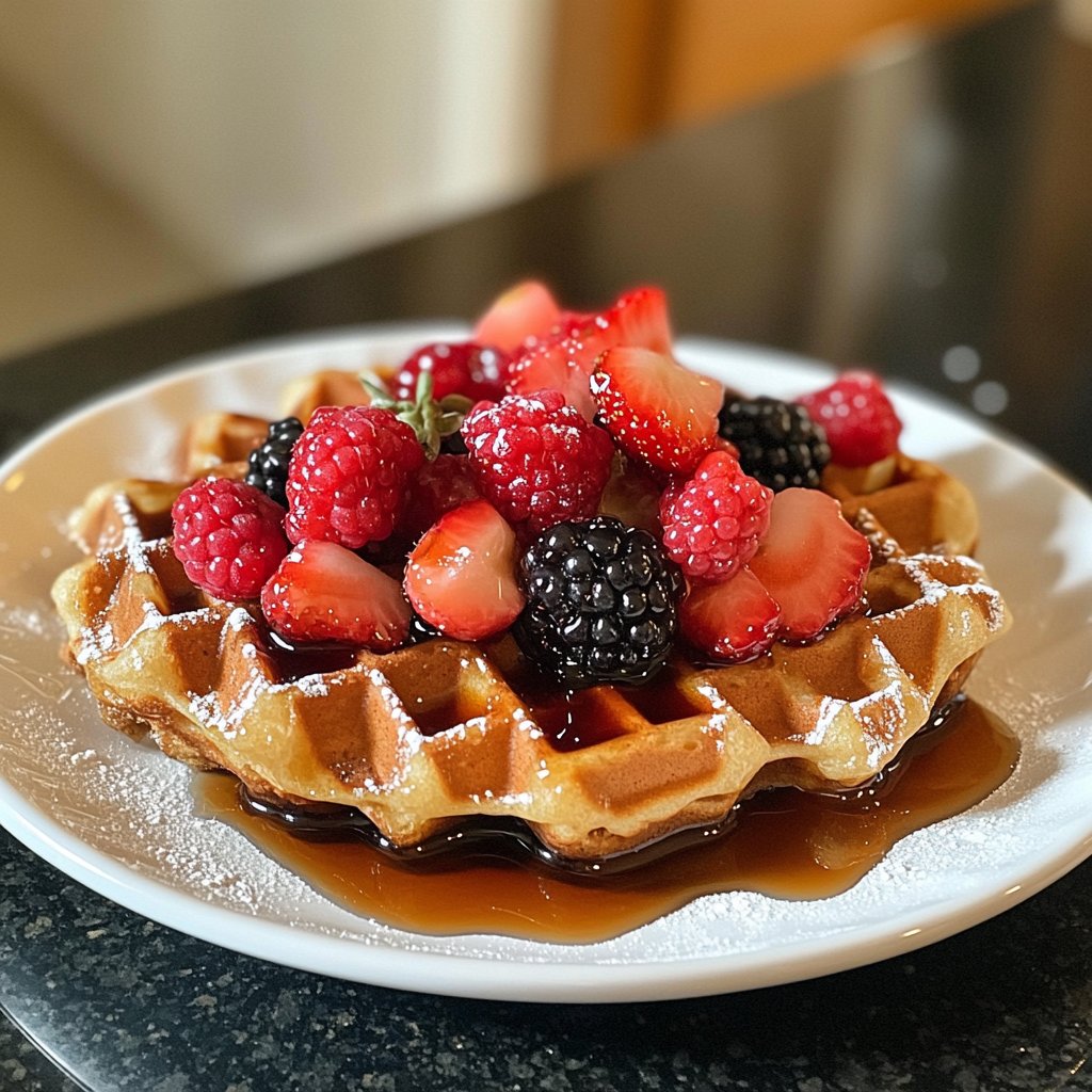 Waffeln ohne Aufwand