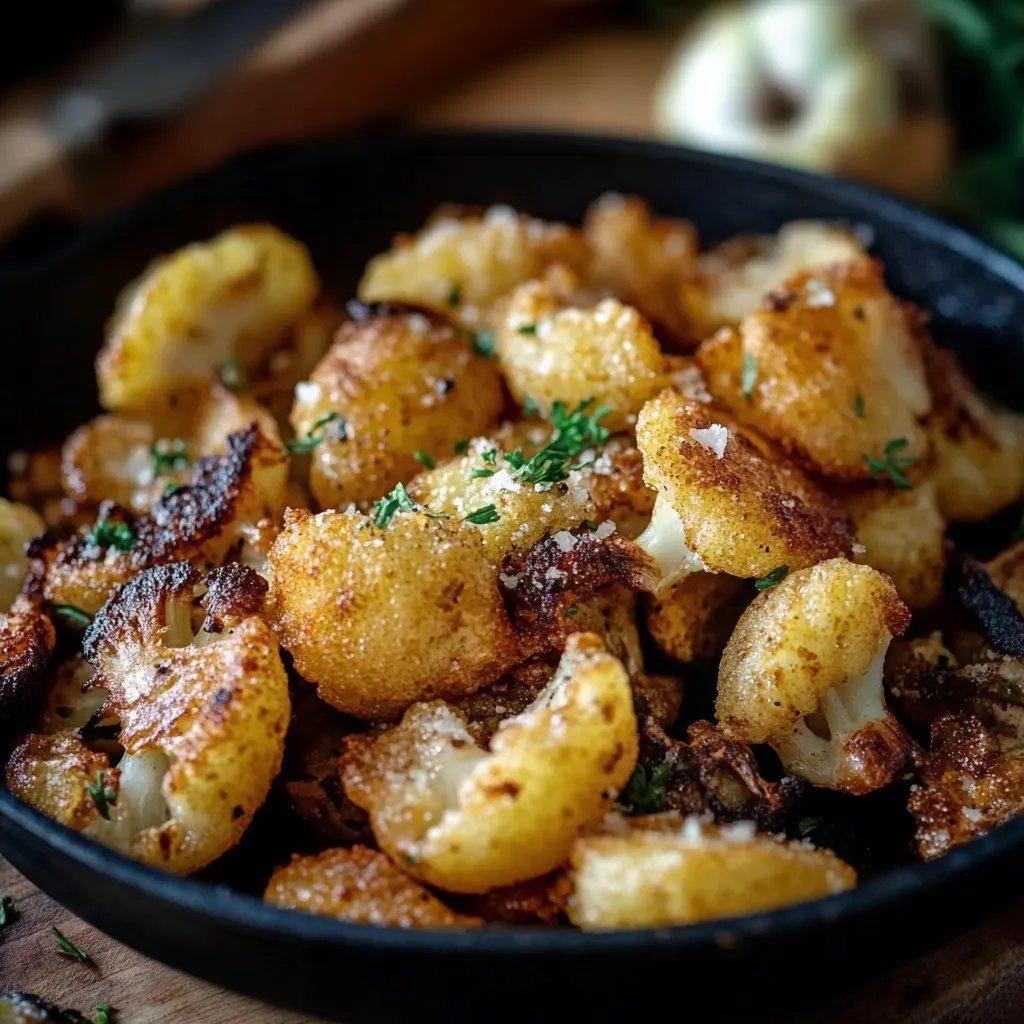 Blumenkohl in der Heißluftfritteuse
