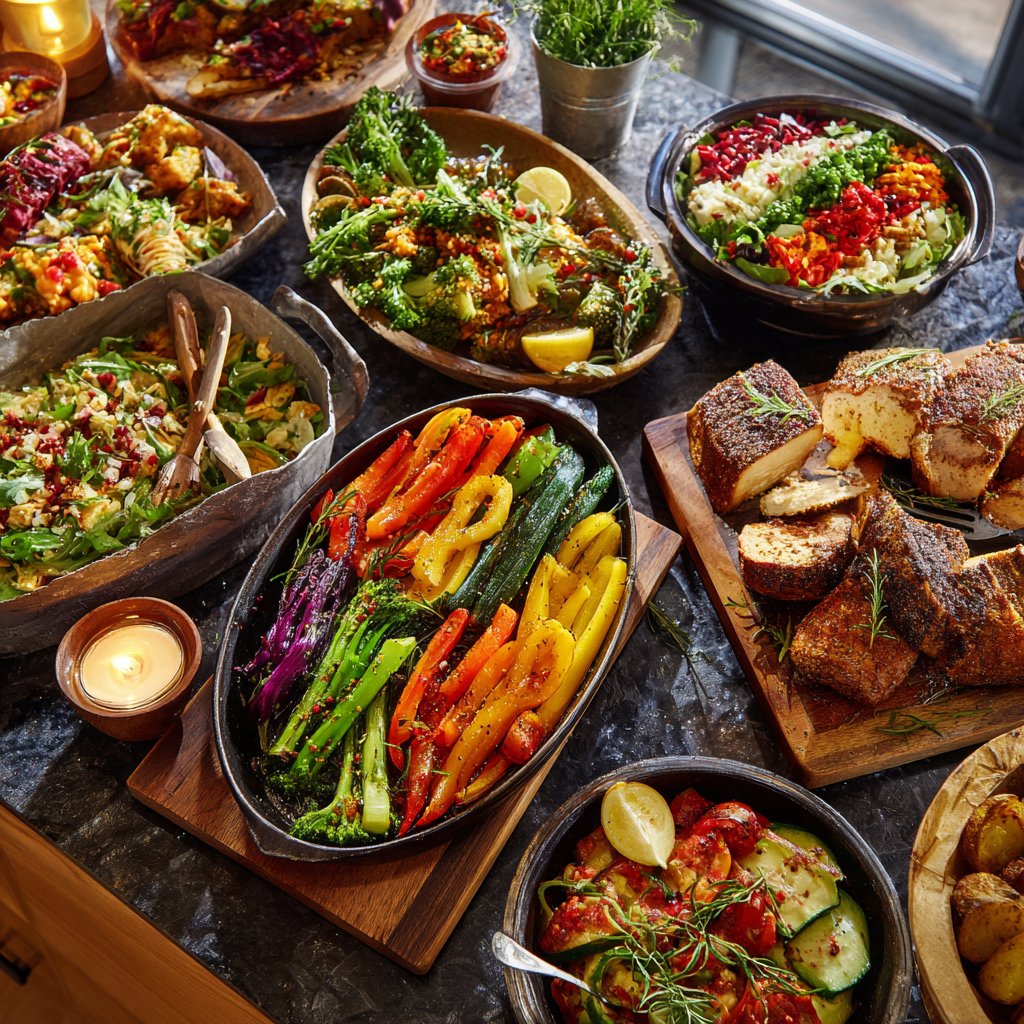 Mittagessen für die Familie