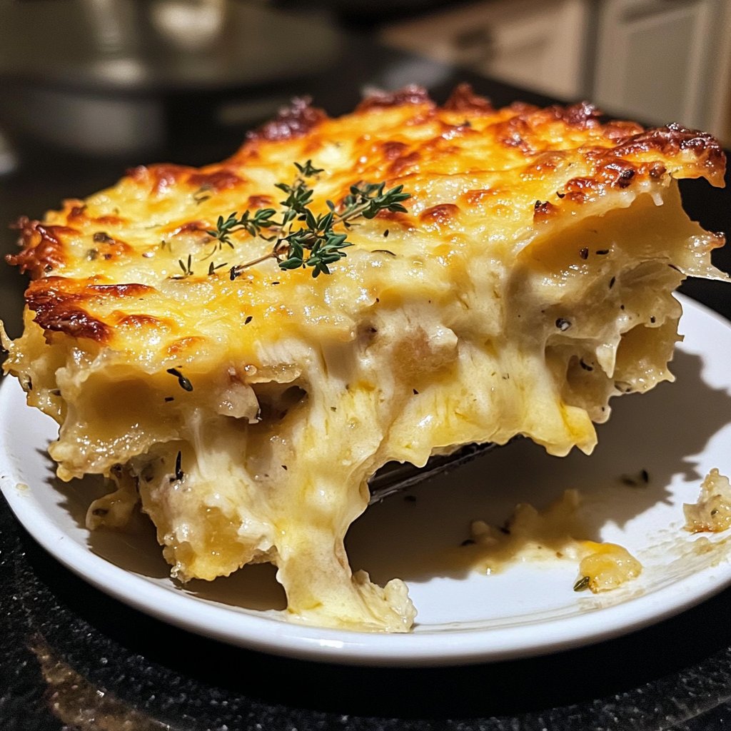 Kartoffelgratin mit Sahne
