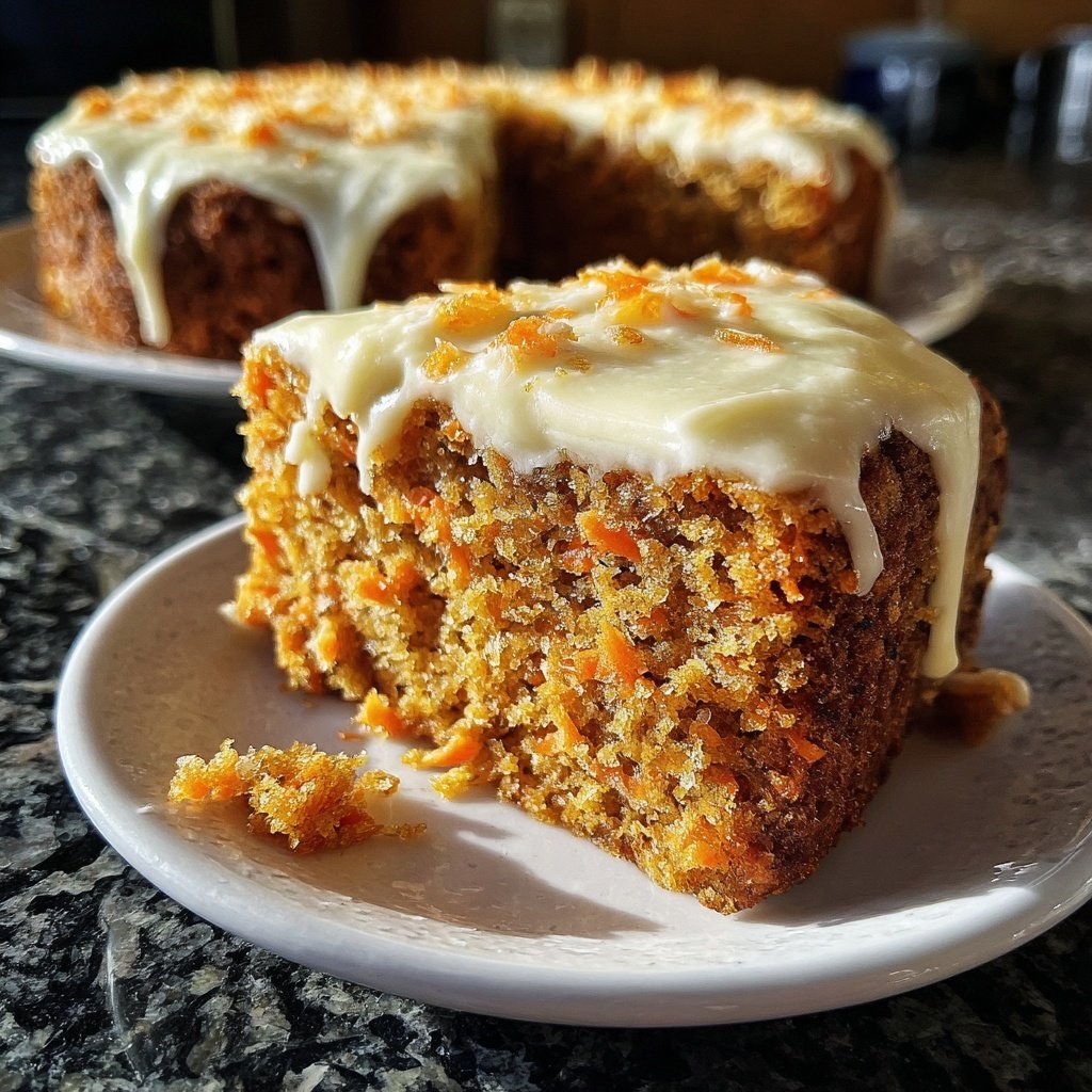 Karottenkuchen Mit Frischkäse Frosting