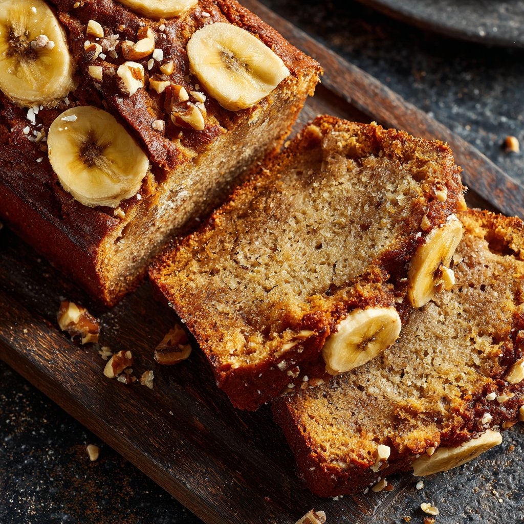 Bananenbrot ohne Zucker