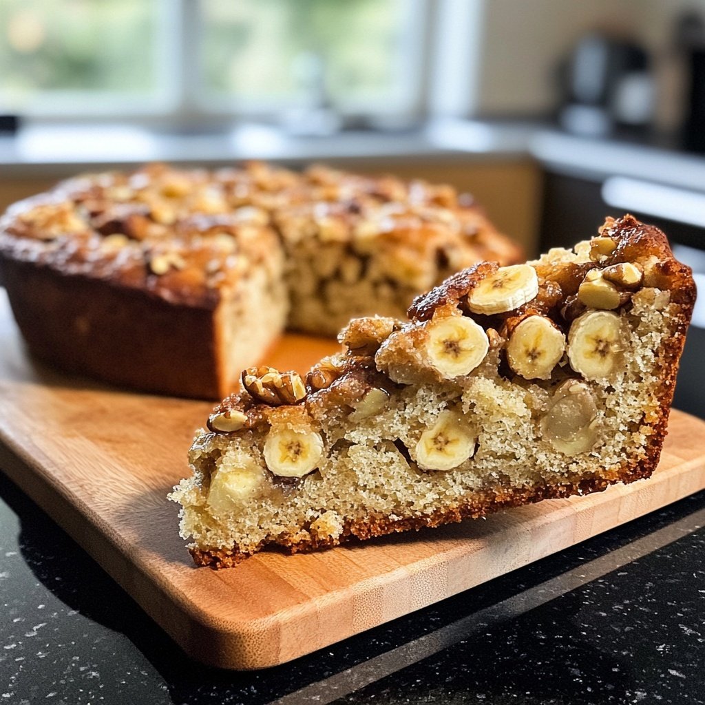 Ein-Schüssel-Bananenbrot