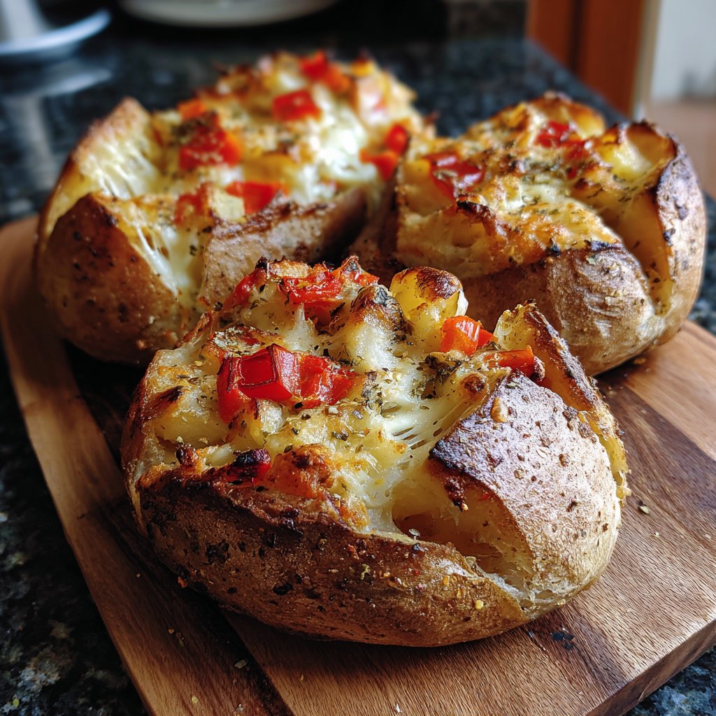 Ofenkartoffeln mit Paprika