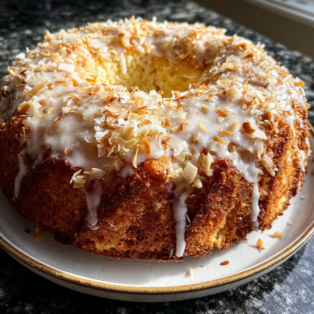 Zitronenkuchen mit Kokosmehl