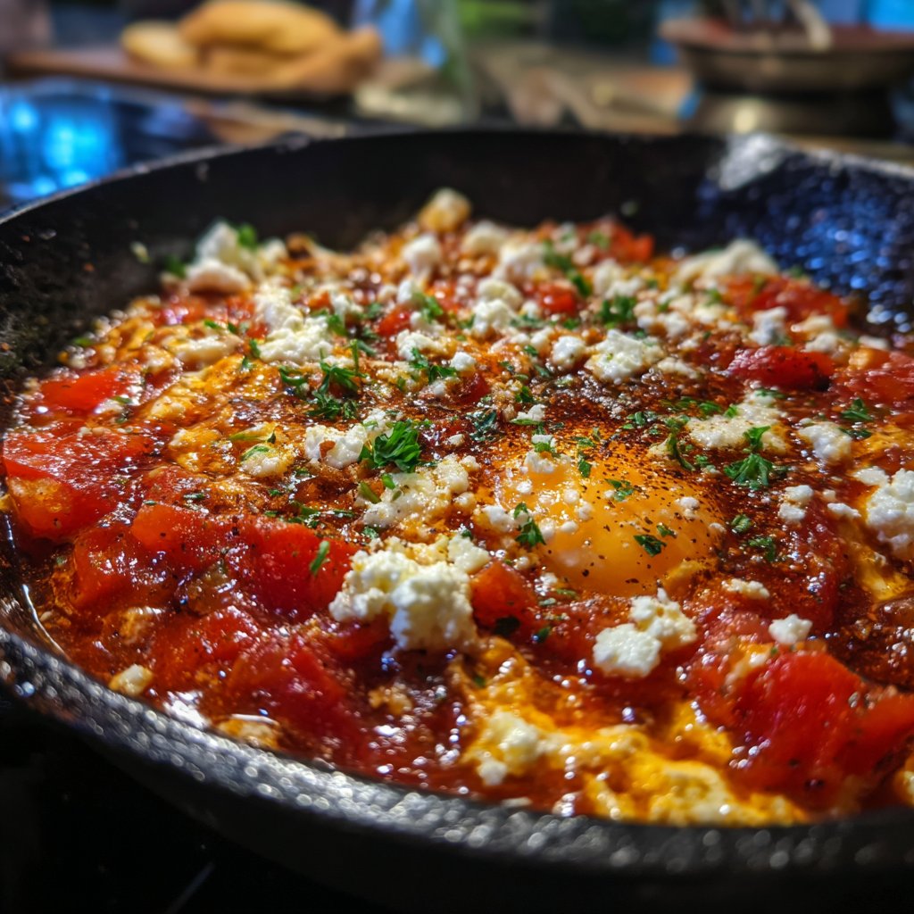 Shakshuka mit Feta