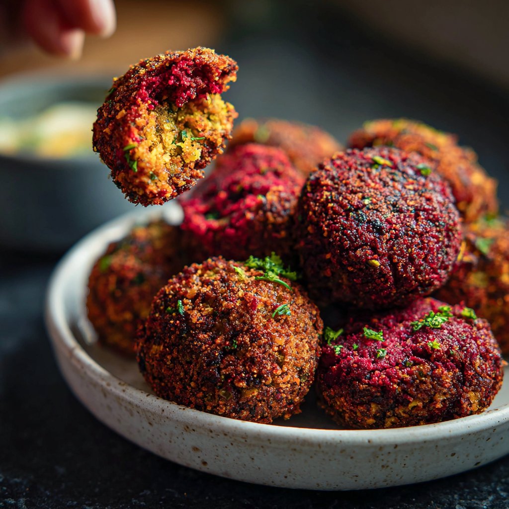 Falafel mit Rote-Bete