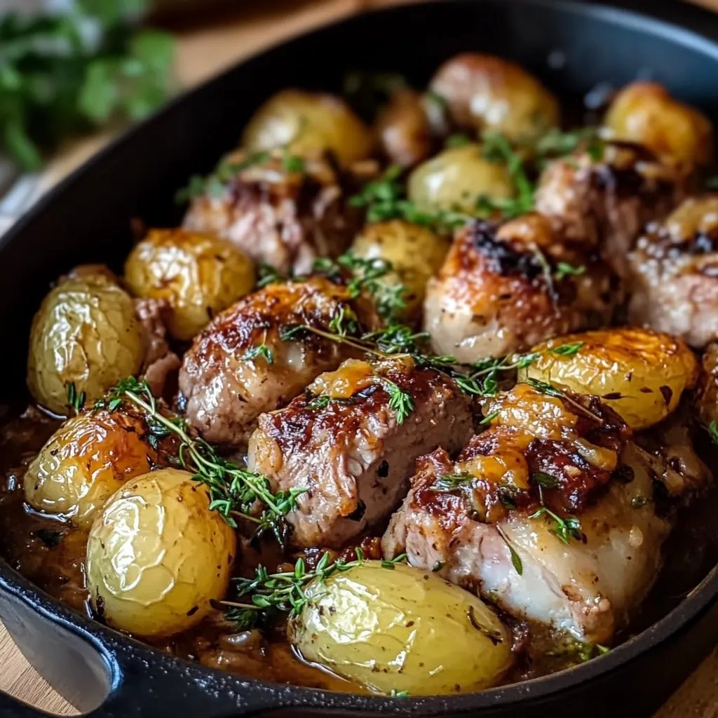 Rosenkohl Auflauf mit Kartoffel und Hackfleisch